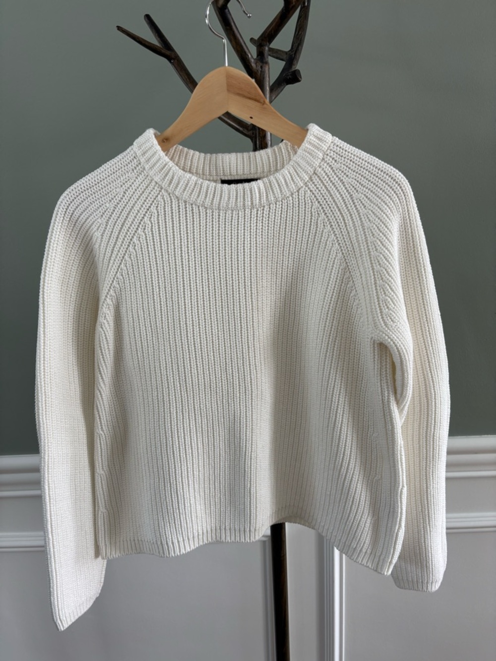 Quince Organic Cotton Fisherman Sweater
